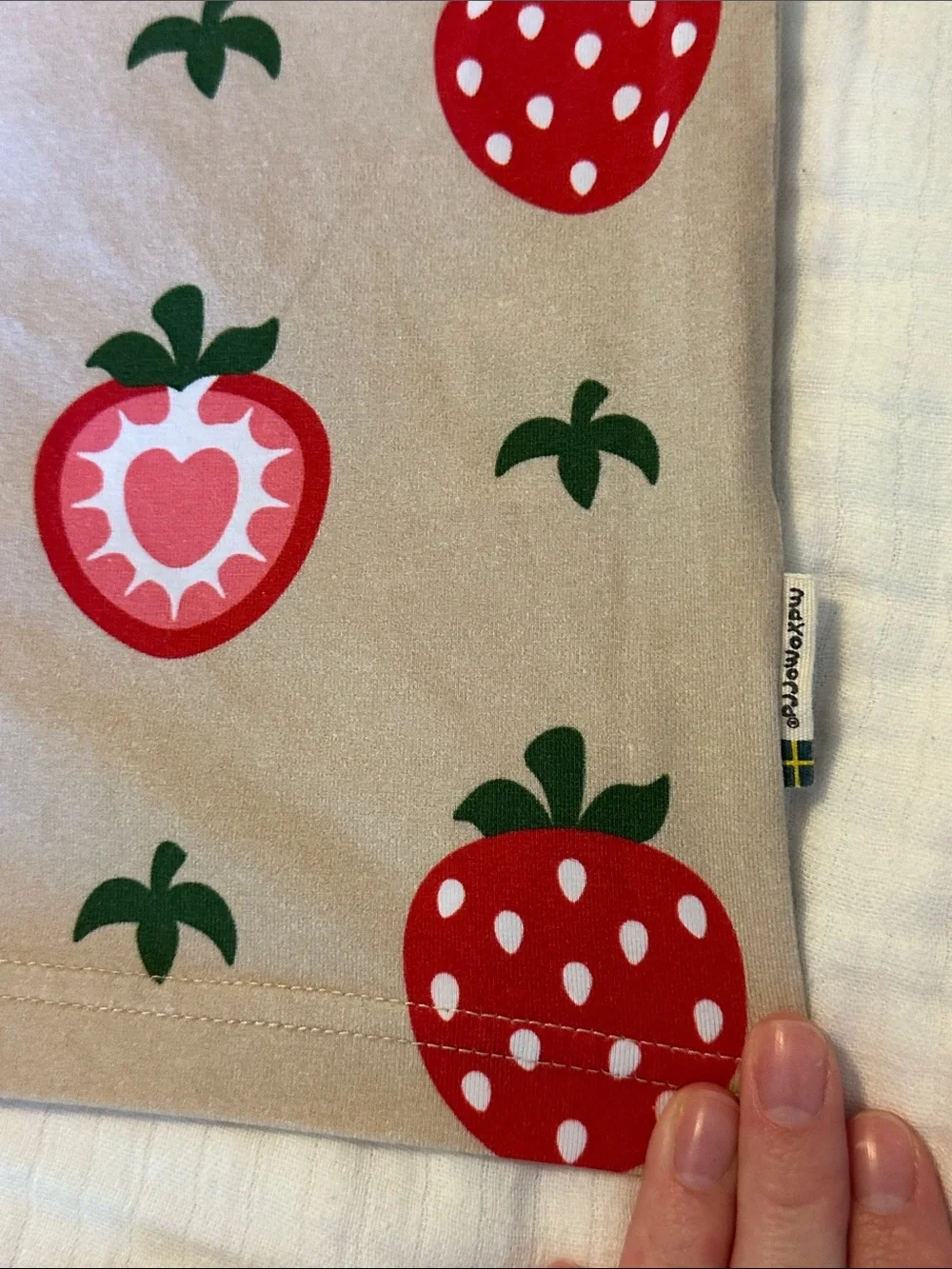 Maxomorra pajama set. Swedish organic cotton.